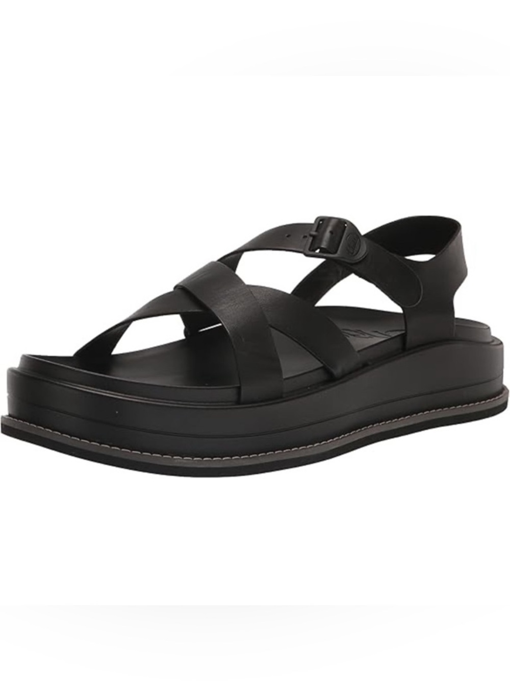 Chaco TOWNES Black Midform Sandal women size 12